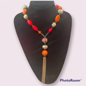 Vintage Tassel Necklace